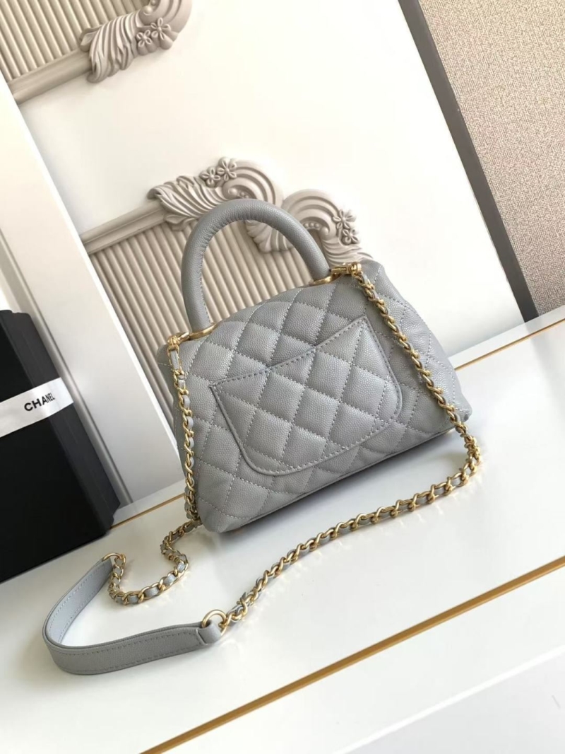 Ch**el top handle bags